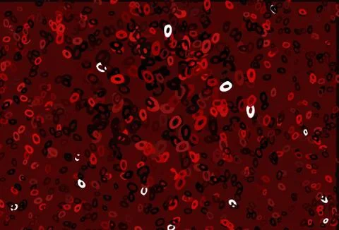 Dark Red vector backdrop with dots. Stock Illustration