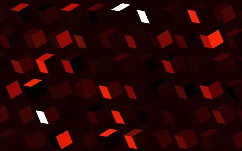 Dark Red vector backdrop with rhombus. Stock Illustration