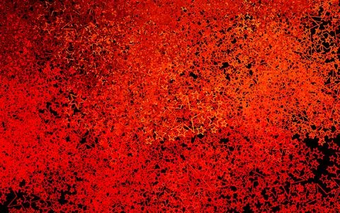 Dark Red vector backdrop with small and big stars. Stock Illustration