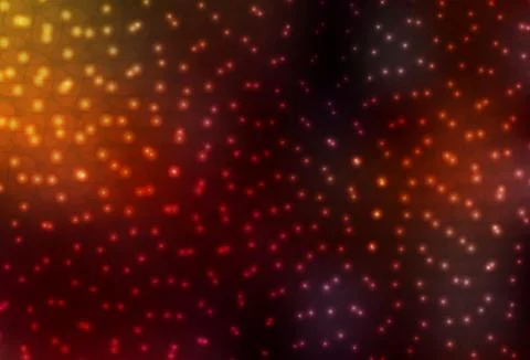 Dark Red vector background with bubbles. 스톡 일러스트