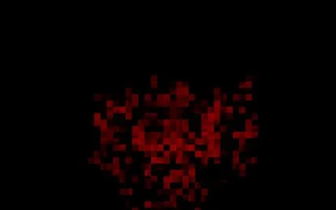 Dark Red vector background with rectangles. Stock Illustration