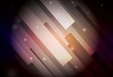 Dark Red vector background with rectangles. Stock Illustration