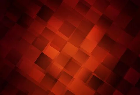Dark Red vector background with rectangles. Illustrazione stock