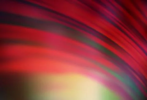 Dark Red vector blurred shine abstract template. Stock-Illustration