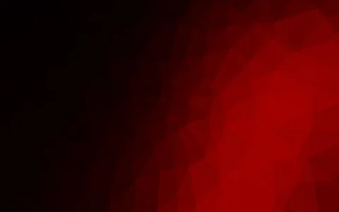 Dark Red vector blurry triangle template. Stock Illustration