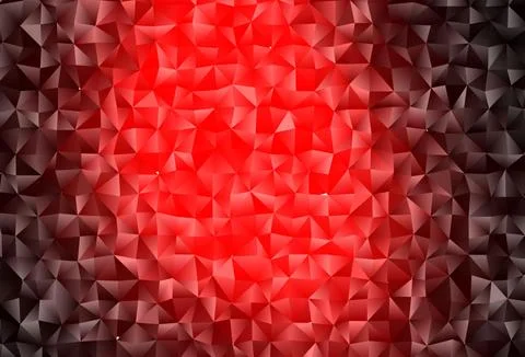 Dark Red vector blurry triangle pattern. Stock Illustration