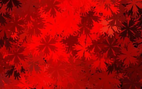 Dark Red vector elegant background with flowers. Stock Illustration