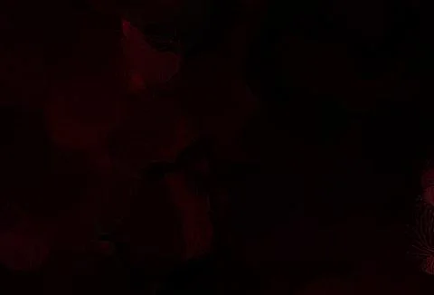 Dark Red vector elegant pattern with leaves. Stock Illustration