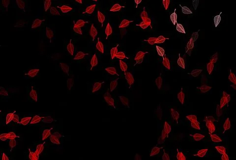 Dark Red vector hand painted pattern. Stock Illustration
