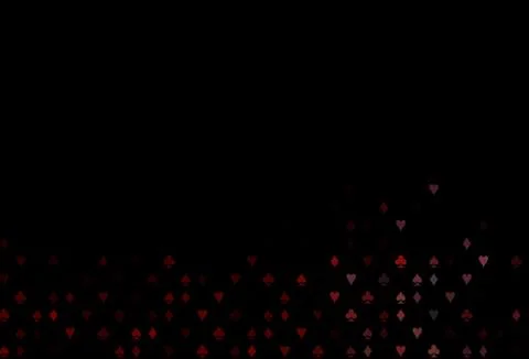 Dark Red vector layout with elements of cards. 스톡 일러스트