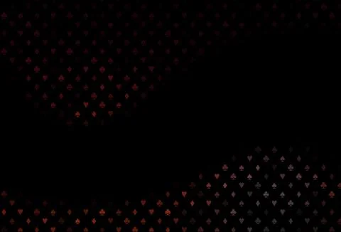 Dark red vector layout with elements of cards. 스톡 일러스트