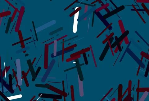 Dark red vector layout with flat lines. Illustrazione stock