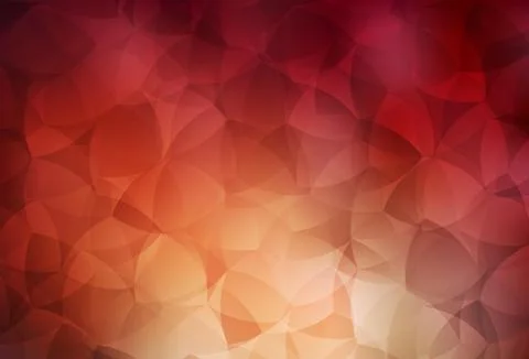 Dark Red vector low poly background. Stock Illustration
