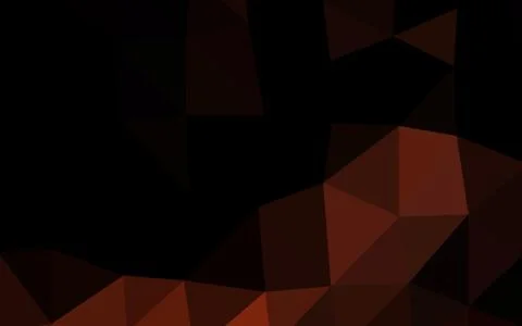 Dark Red vector low poly layout. 库存插图