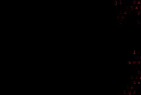 Dark red vector pattern with ABC symbols. Stock Illustration