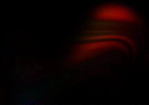 Dark Red vector pattern with bubble shapes. Stock Illustration