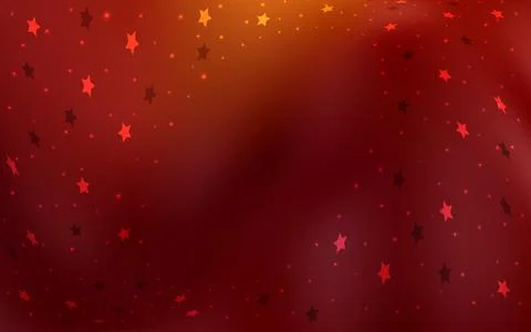 Dark Red vector pattern with christmas snowflakes. Modern geometrical abstrac Stock Illustration