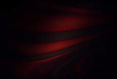 Dark Red vector pattern with lines, ovals. Stock Illustration
