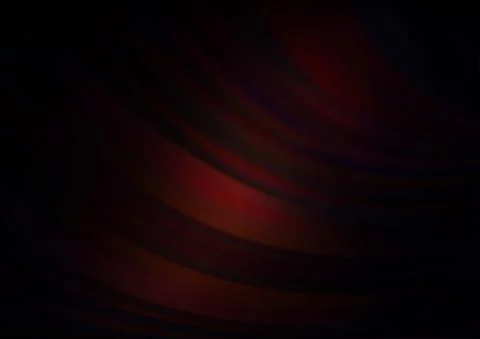 Dark Red vector pattern with liquid shapes. 스톡 일러스트