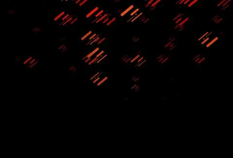Dark Red vector pattern with narrow lines. Stock Illustration