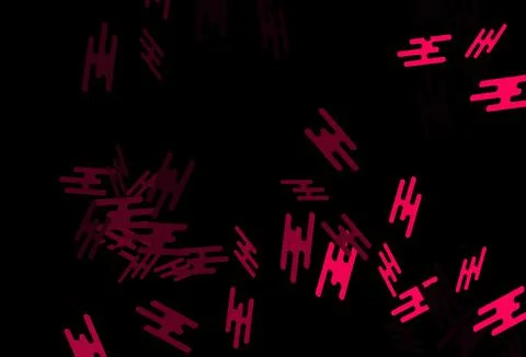 Dark Red vector pattern with narrow lines. Stock Illustration