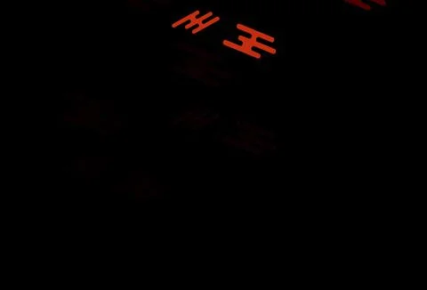Dark Red vector pattern with narrow lines. 스톡 일러스트