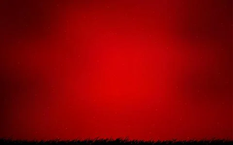 Dark Red vector pattern with night sky stars. Space stars on blurred abstract Stockillustratie