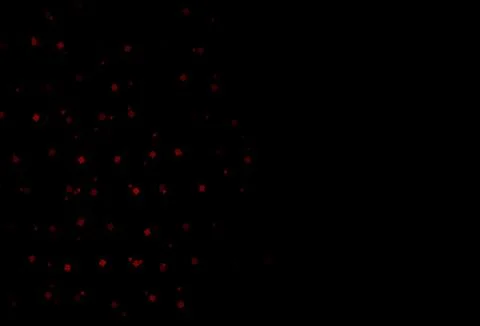 Dark Red vector pattern in polygonal style with circles. Illustrazione stock