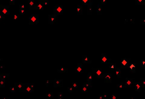 Dark red vector pattern in polygonal style with circles. Illustrazione stock
