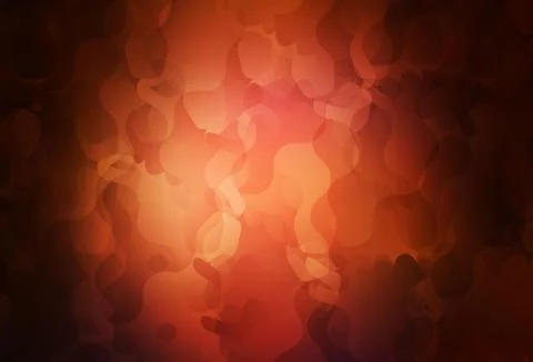 Dark Red vector pattern with random forms. Stock Illustration