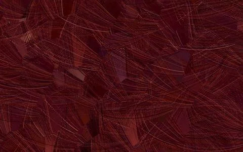 Dark Red vector pattern with random forms. Stock Illustration