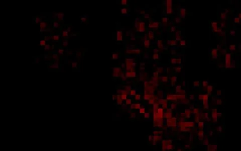 Dark Red vector pattern in square style. Stock Illustration