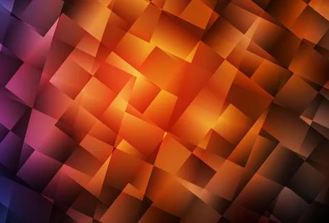 Dark Red vector pattern in square style. Illustrazione stock