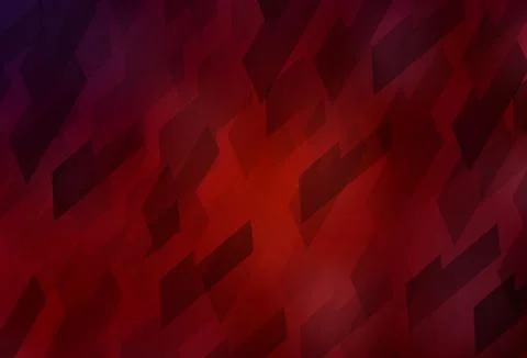 Dark Red vector pattern in square style. Stock Illustration