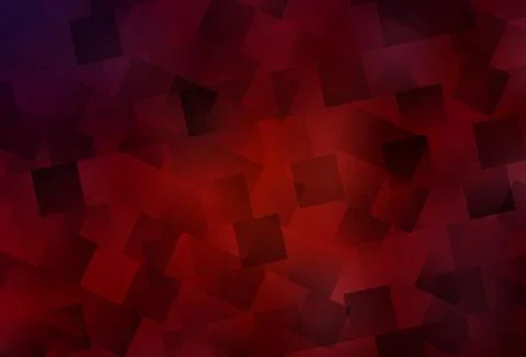 Dark Red vector pattern in square style. Illustrazione stock