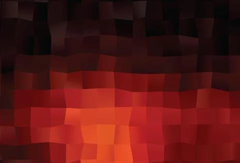 Dark Red vector polygon abstract backdrop. Stock Illustration