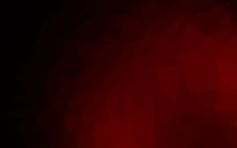 Dark Red vector polygonal background. Stock Illustration