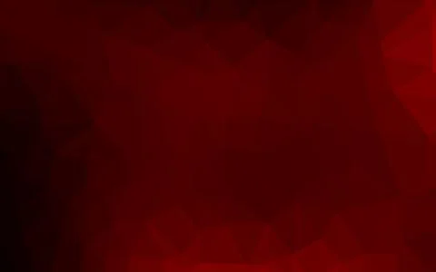 Dark Red vector shining triangular pattern. Stock Illustration