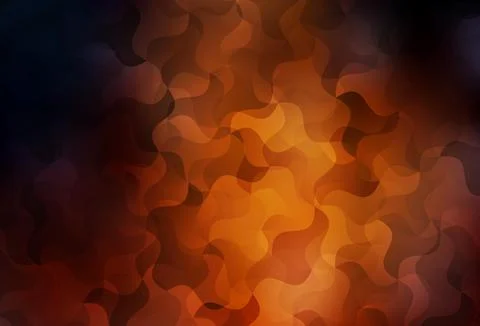 Dark Red vector shining triangular layout. Stock Illustration