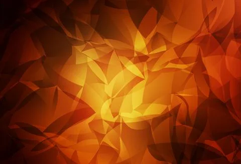 Dark Red vector shining triangular background. イラスト素材