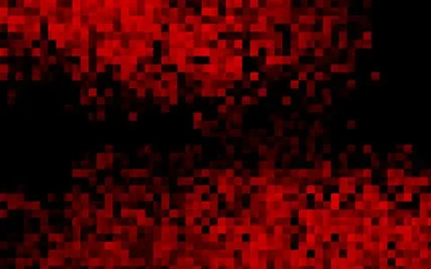 Dark Red vector template with crystals, rectangles. Stock Illustration