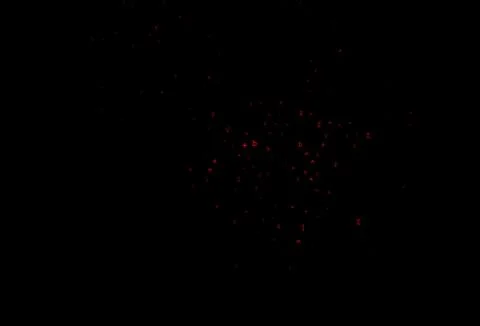 Dark Red vector template with math simbols. Illustration