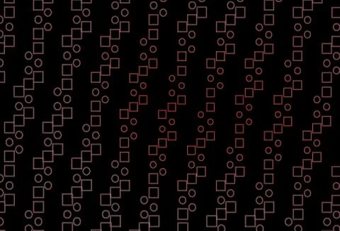 Dark Red vector template with square style. Stock Illustration