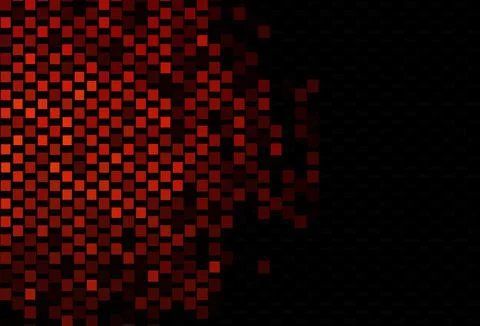 Dark Red vector template with square style. Stock Illustration