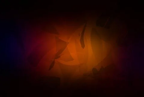 Dark Red vector texture with abstract poly forms. Stock Illustration
