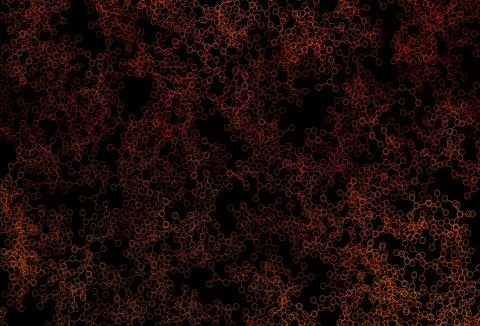 Dark Red vector texture with artificial intelligence concept. Stock Illustration