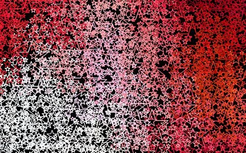 Dark Red vector texture with beautiful stars. Illustrazione stock