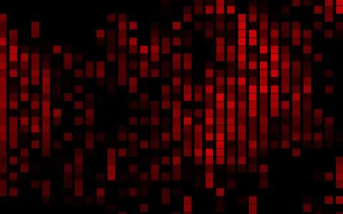 Dark Red vector texture in rectangular style. Illustrazione stock