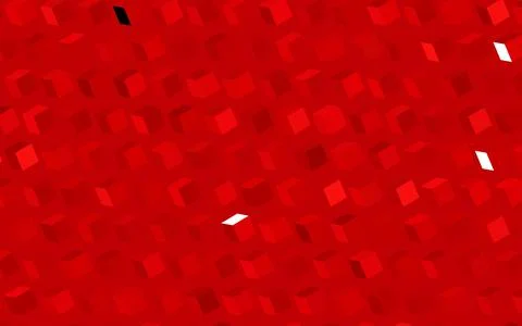 Dark Red vector texture in rectangular style. Stock Illustration