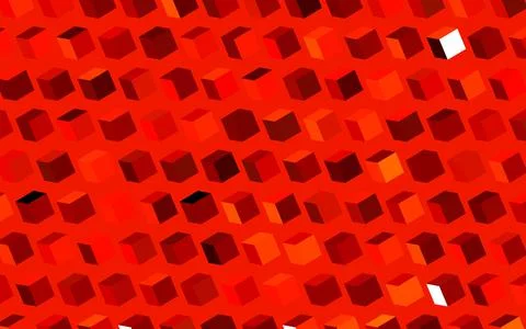 Dark Red vector texture in rectangular style. Stock Illustration